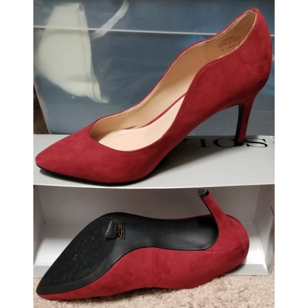 Kelly & Katie burgundy heels. LikeIt?LoveIt?BuyIT!